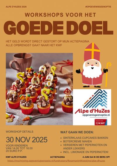 Foto 1 bij actie: Sinterklaas cupcakes bakken voor kids (AFGEROND)